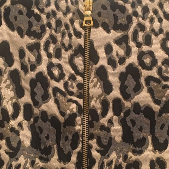 Phoebe couture leopard print cocktail dress - Picture 4 of 7